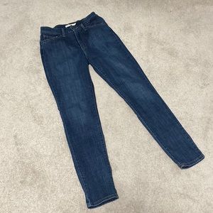 721 high rise skinny jeans blue story
